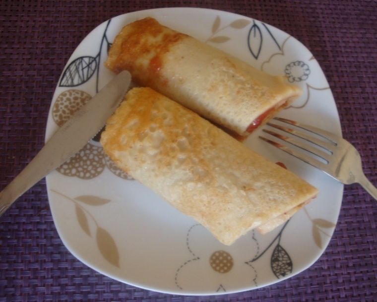 Naleśniki z kaszą manną na słodko Naleśniki z kaszą manną na słodko