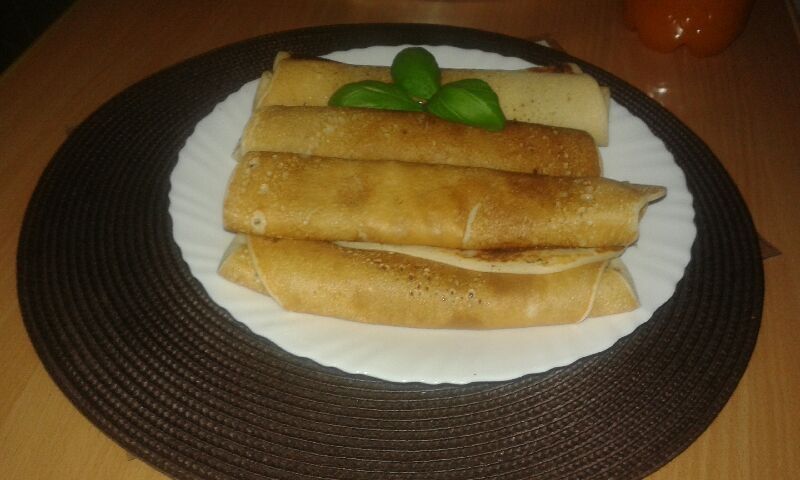 Naleśniki z kremem czekoladowym  Nutela