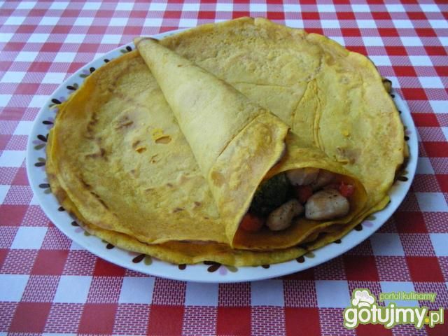 Naleśniki z kurkumą 