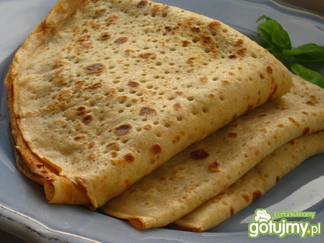 Nalesniki z mąką orkiszową Nalesniki z mąką orkiszową