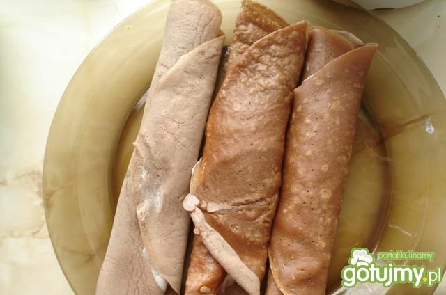 Naleśniki z mandarynkami Naleśniki z mandarynkami