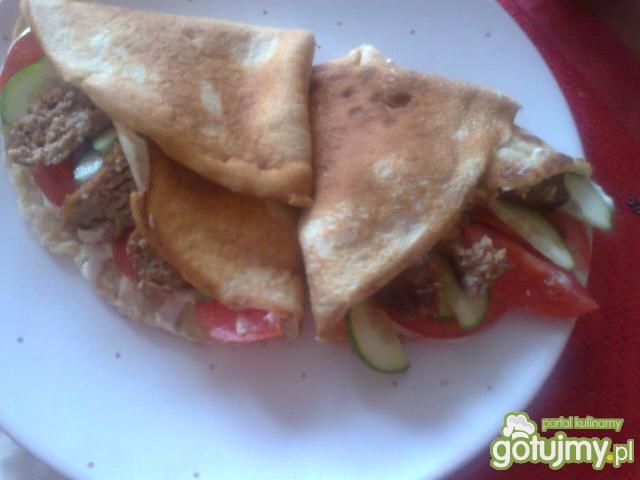 naleśniki z mielonym farszem