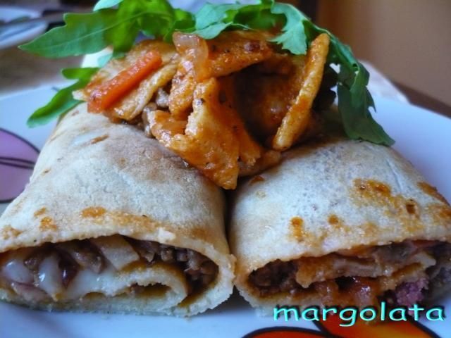 Naleśniki z mięsem