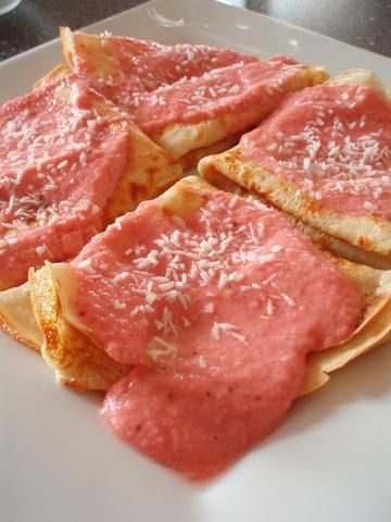 Naleśniki z Musem Truskawkowo-Jabłkowym Naleśniki z Musem Truskawkowo-Jabłkowym