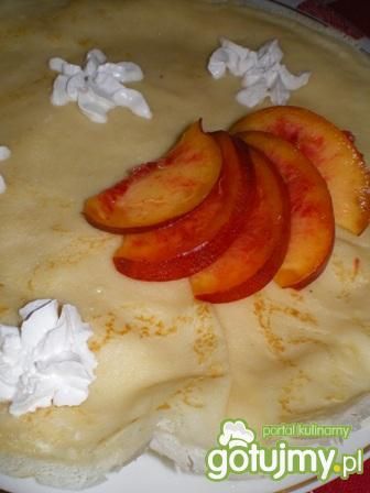 Naleśniki z nektarynkami Naleśniki z nektarynkami