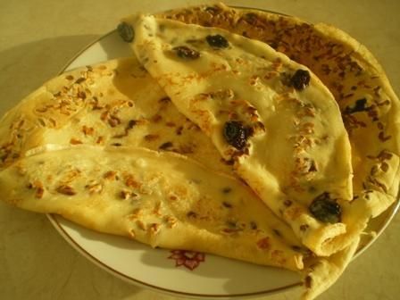 Naleśniki z owsianymi płatkami Naleśniki z owsianymi płatkami