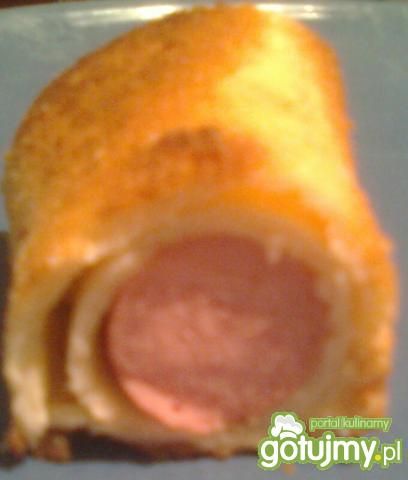 Naleśniki z parówką