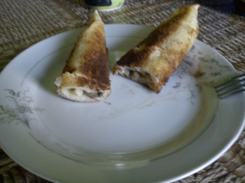 Naleśniki z pieczarkami 