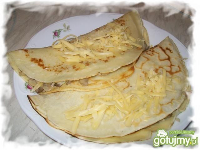 Naleśniki z pieczarkami Sylwii