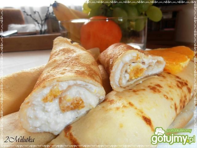 Naleśniki z pomarańczą 