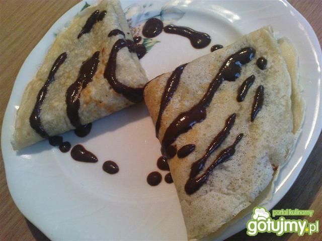 Naleśniki z powidłami i polewą