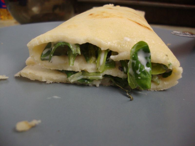 Naleśniki z rukolą Naleśniki z rukolą