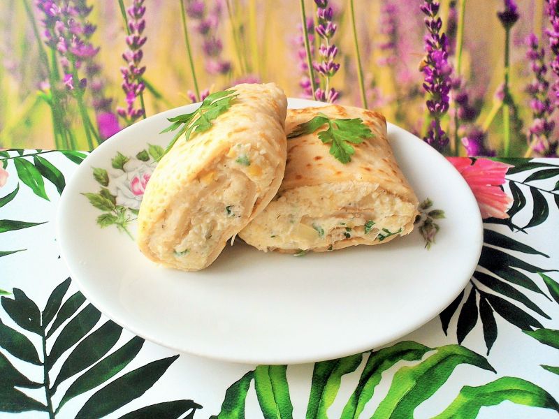 Naleśniki z ruskim farszem 