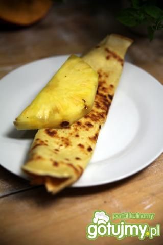 Nalesniki z serem ananasowym Nalesniki z serem ananasowym