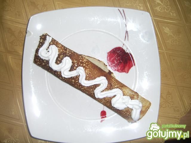 Naleśniki  z serem białym  Naleśniki  z serem białym