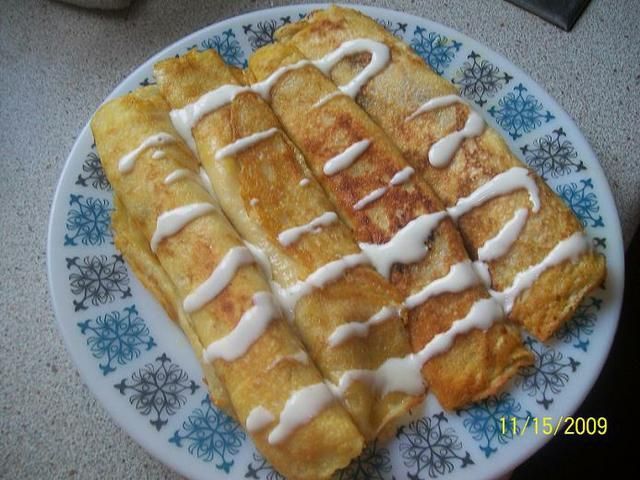 Naleśniki z serem i cynamonem Naleśniki z serem i cynamonem