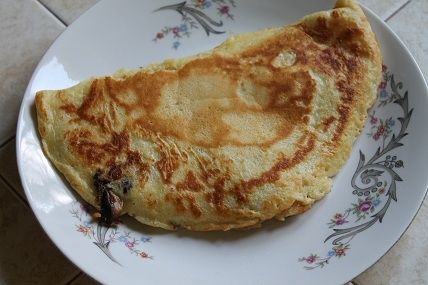 Naleśniki z serem i pieczarkami Naleśniki z serem i pieczarkami