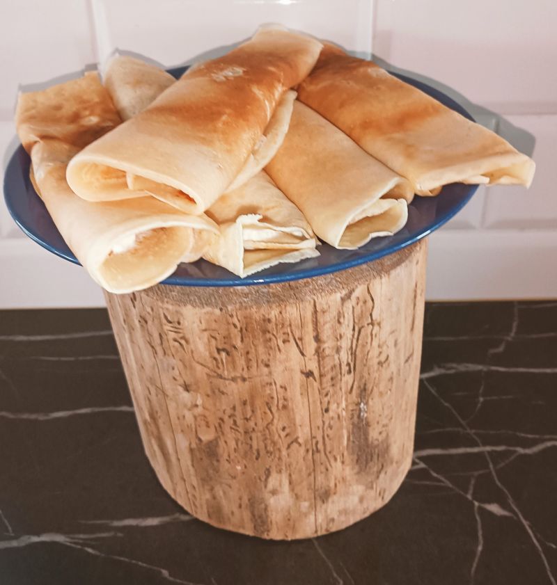 Naleśniki z serem na słodko