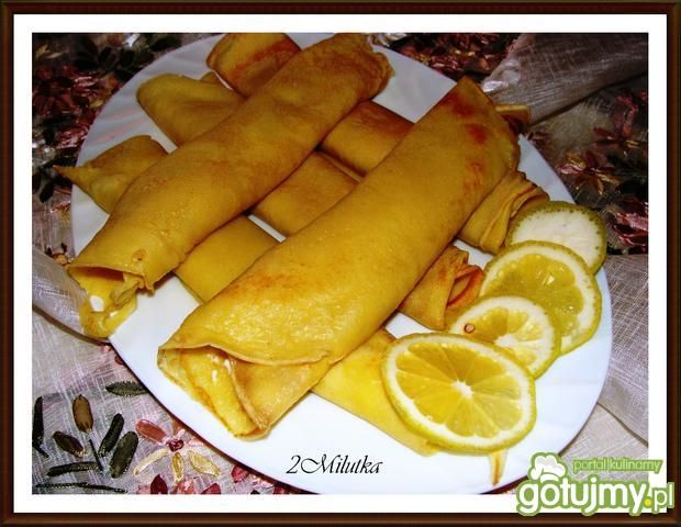 Naleśniki z serkiem cytrynowym