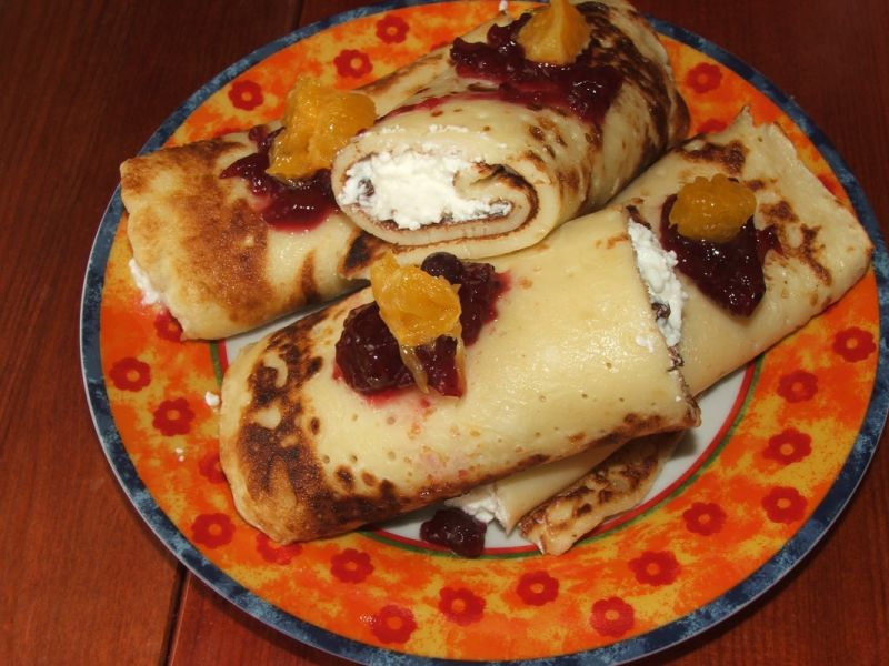 Naleśniki z twarogiem