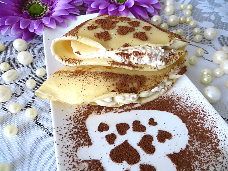 Naleśniki z twarogiem Naleśniki z twarogiem