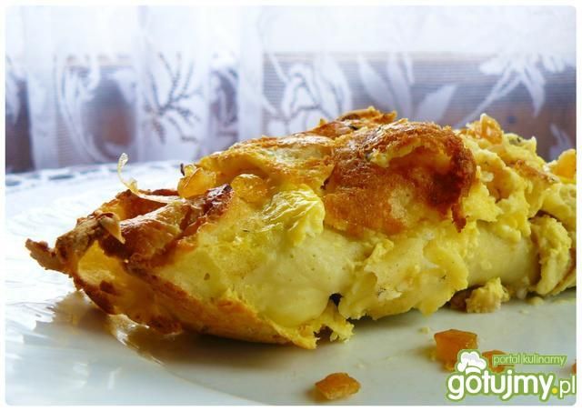 Naleśniki zapiekane pod pierzynką