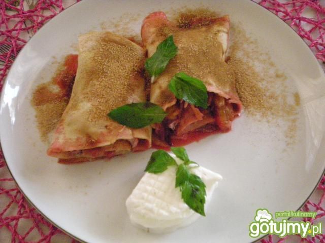 Naleśniki ze sliwkami Naleśniki ze sliwkami