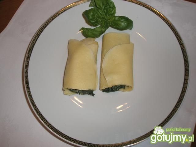 Naleśniki ze szpinakiem