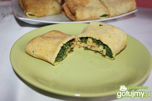 Naleśniki ze szpinakiem 3. Naleśniki ze szpinakiem 3.