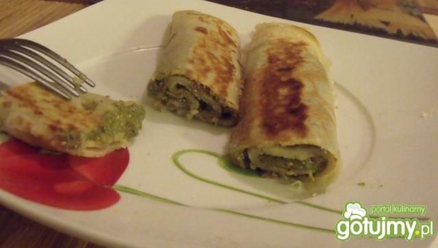 Naleśniki ze szpinakiem