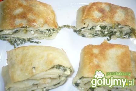Naleśniki ze szpinakiem wg mic
