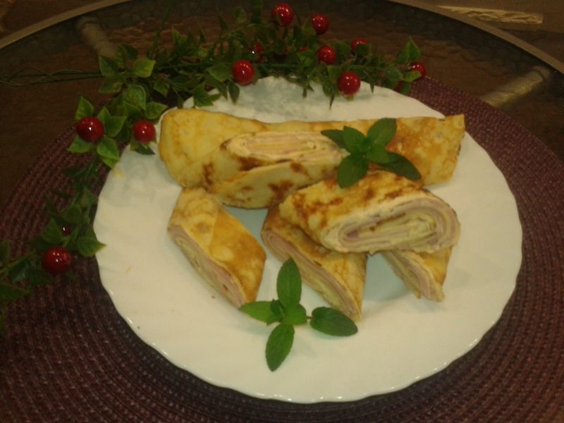 Naleśnikowa przekąska Naleśnikowa przekąska