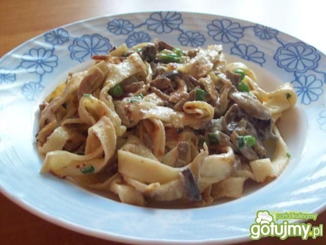 Naleśnikowe tagiatelle Naleśnikowe tagiatelle