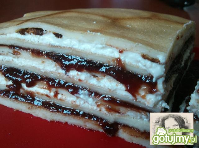 Naleśnikowy torcik Naleśnikowy torcik