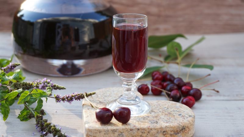 Nalewka Wiśniowa z Waniliową Nutą