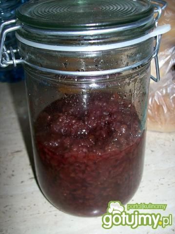 nalewka z malin.