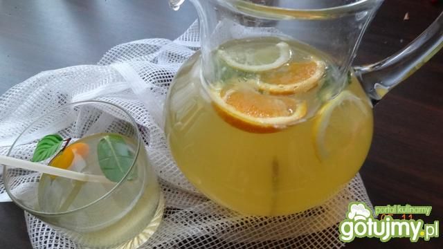 Napój cytrusowo-mietowy