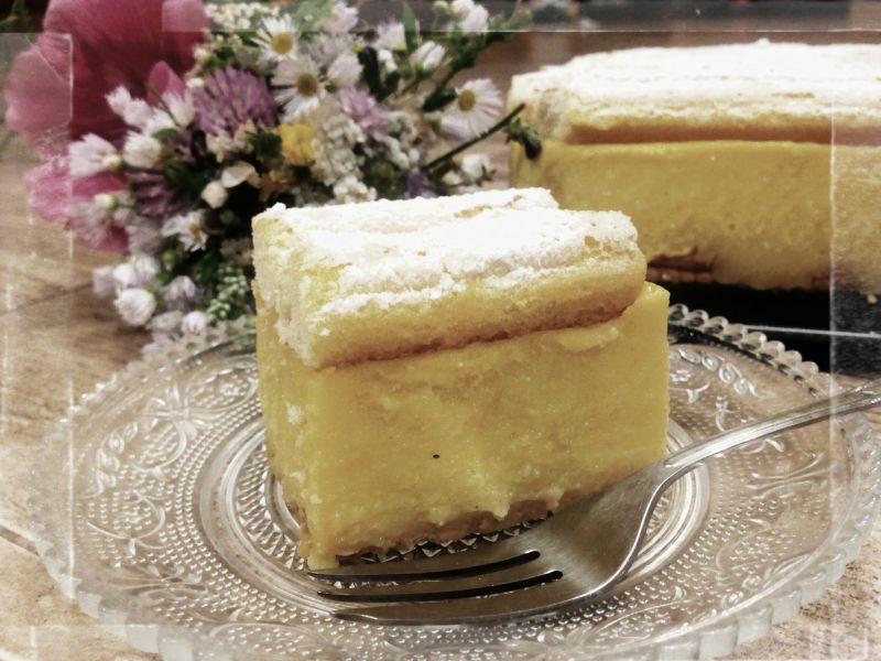 Napoleonka na ciastkach