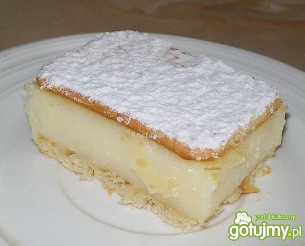 Napoleonka na krakersach wg Anety Napoleonka na krakersach wg Anety