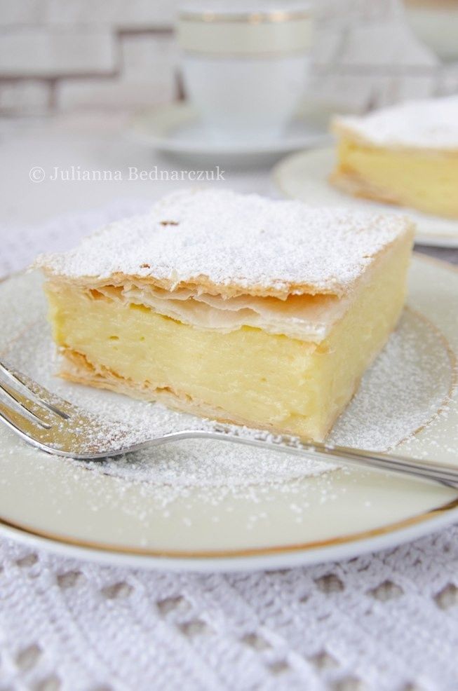 Napoleonka (z budyniem)