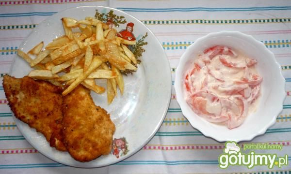 Niby schabowy z piersi kurczaka