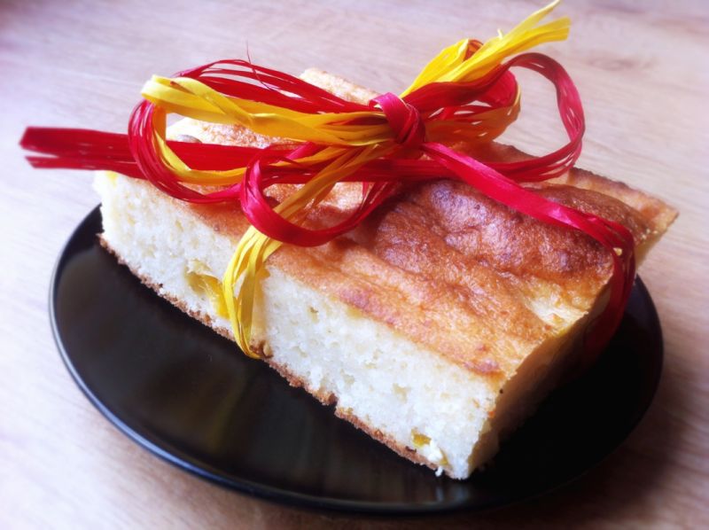 Niby-sernik mandarynkowy