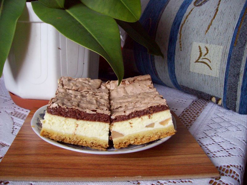 Niby sernik z jabłkami Niby sernik z jabłkami