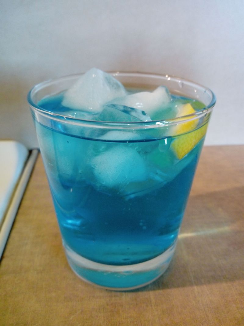 Niebieski drink Niebieski drink