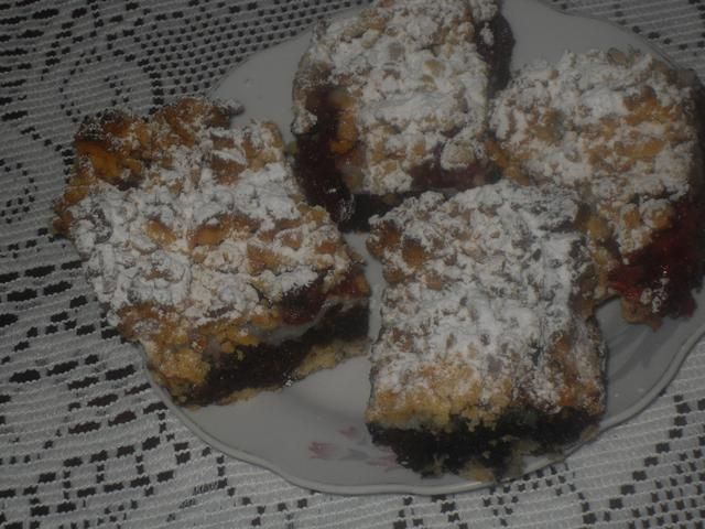 Niedzielne ciasto do kawy z jagodami Niedzielne ciasto do kawy z jagodami