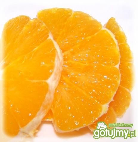 Niedzielny deser pomarańczowy.