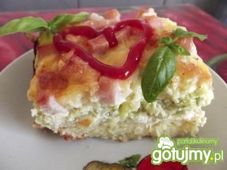 Niemiecki placek z porami Niemiecki placek z porami