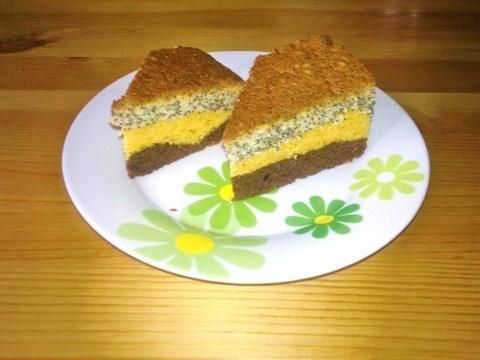 Niesamowite pełne koloru i smaku ciacho.