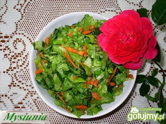 Niskokaloryczna surówka do obiadu Niskokaloryczna surówka do obiadu