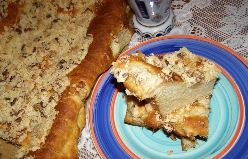 Nocna drożdżówka bez wyrabiania w dwóch etapach